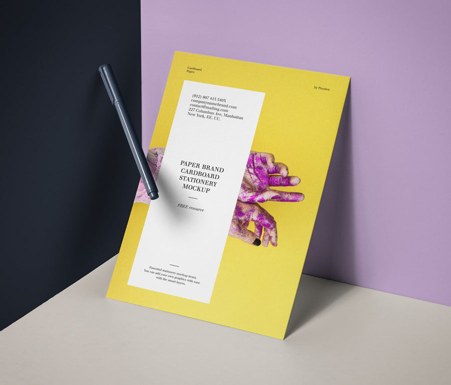 Psd Paper Brand Mockup