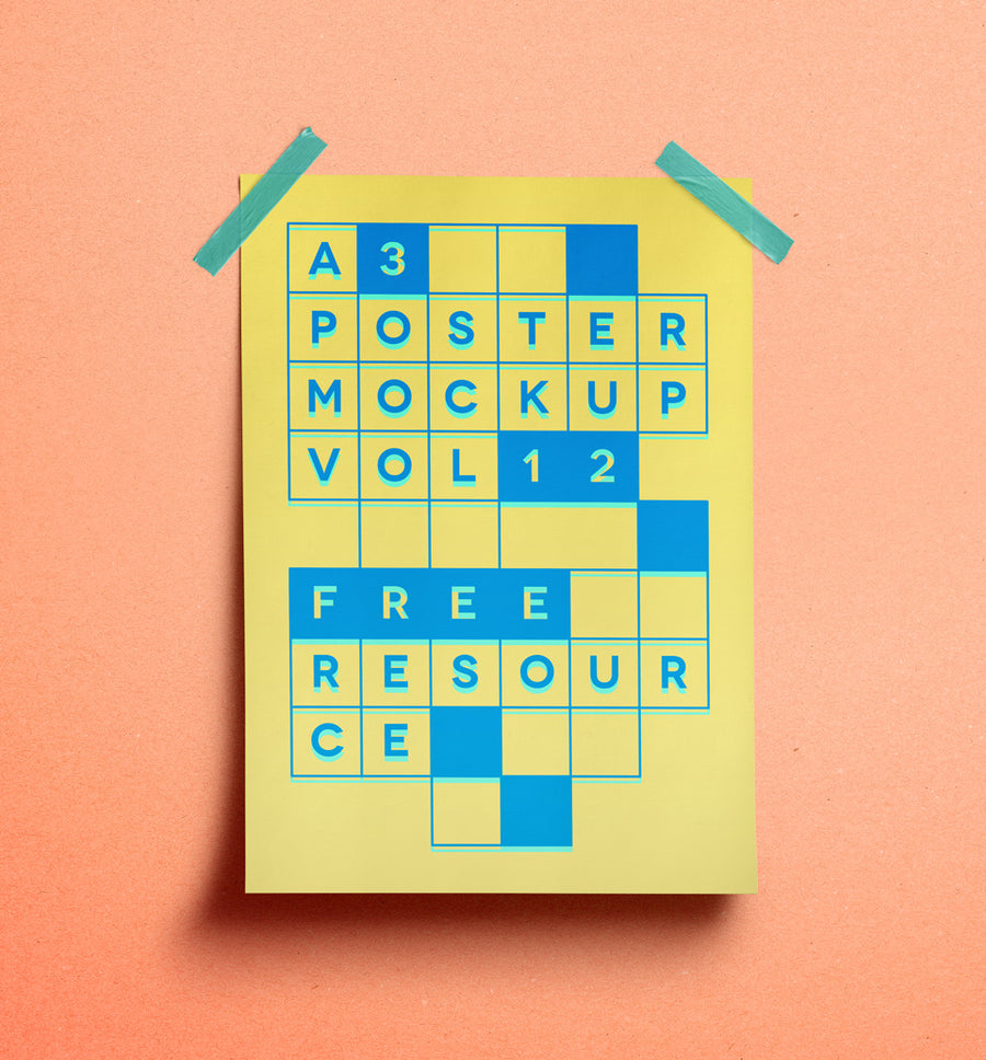 A3 Psd Poster Mockup