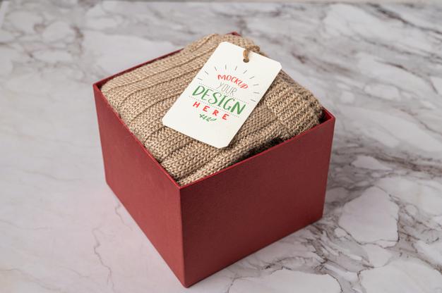 Price Tag On Shirt Psd Mockup Background Psd