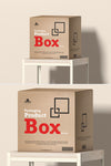 Product Cargo Packaging Mockup