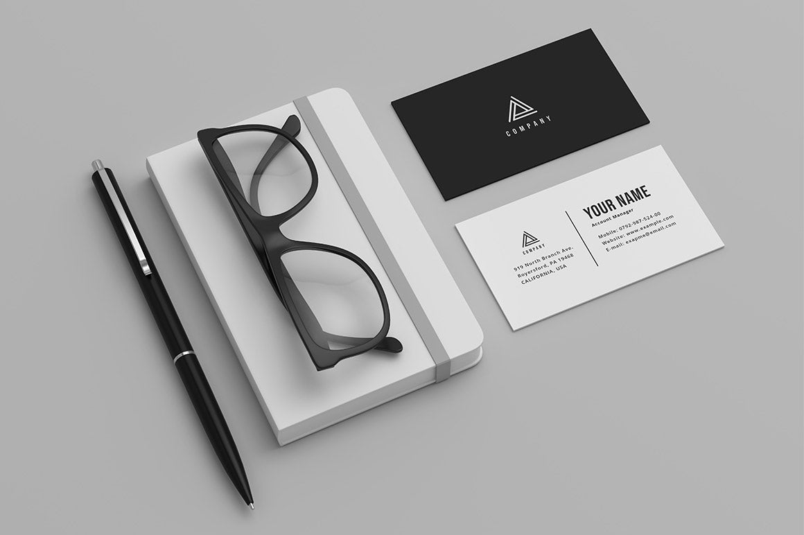 Professional Business Card Mockup