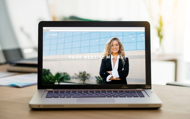 Professional Laptop Screen Mockup Psd