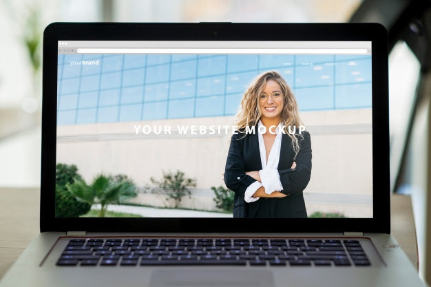 Professional Laptop Screen Mockup Psd