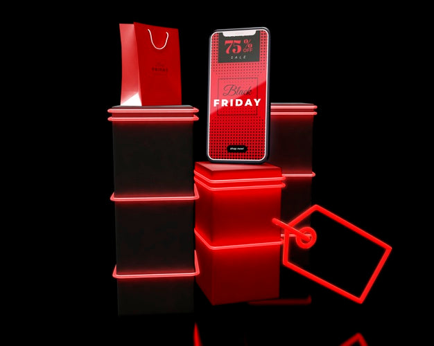 Promotional Price On Black Friday Psd