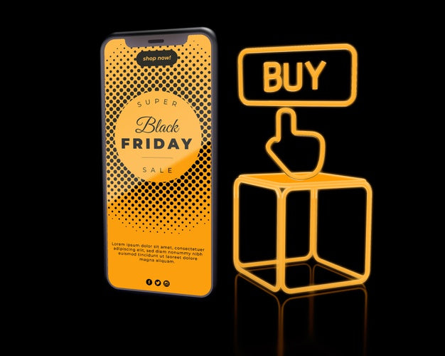 Promotional Sales On Black Friday Psd