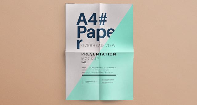 Psd A4 Overhead Paper Mock-Up Vol2