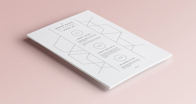 Psd A4 Paper Mock-Up Vol3
