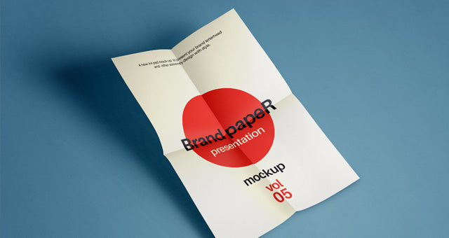 Psd A4 Paper Mock-Up Vol5