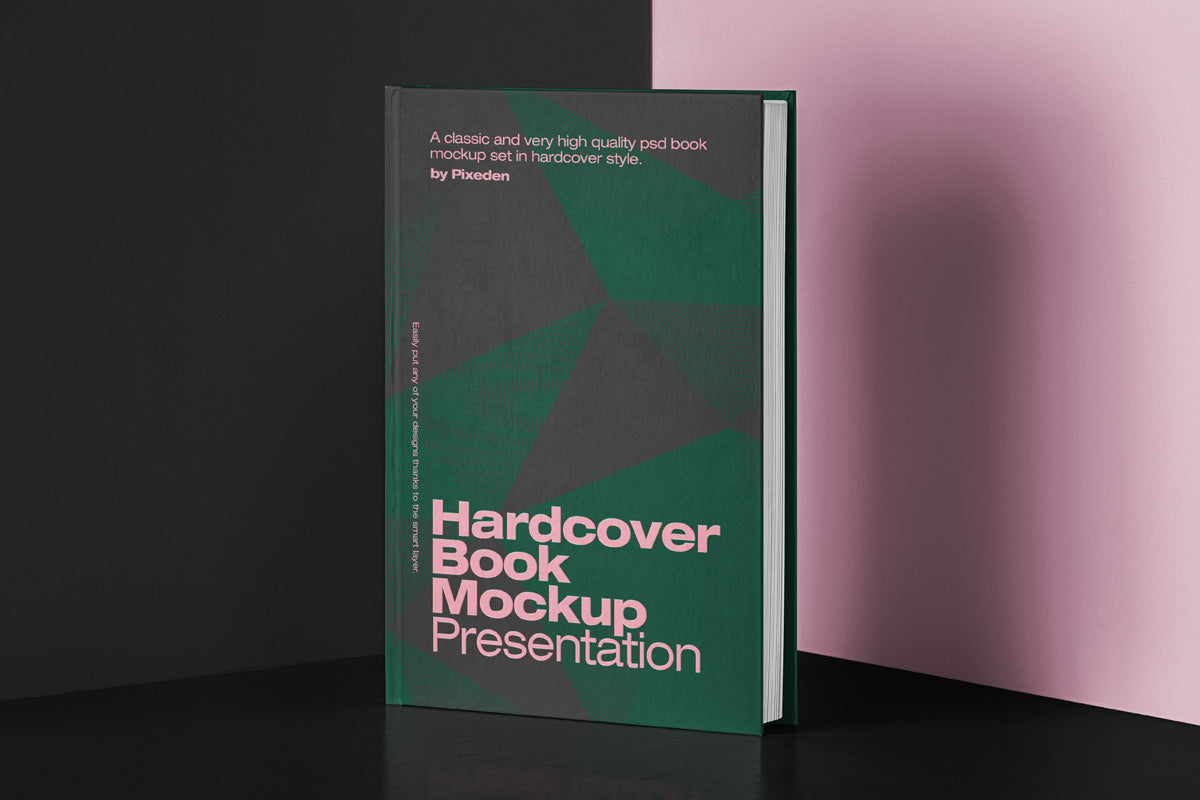 Psd Book Mockup Hardcover 2