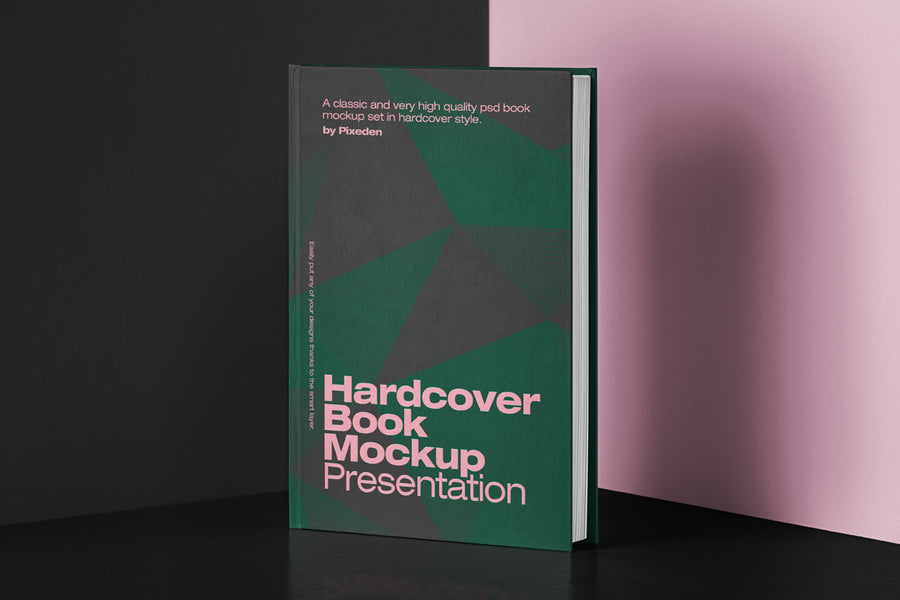 Psd Book Mockup Hardcover 2