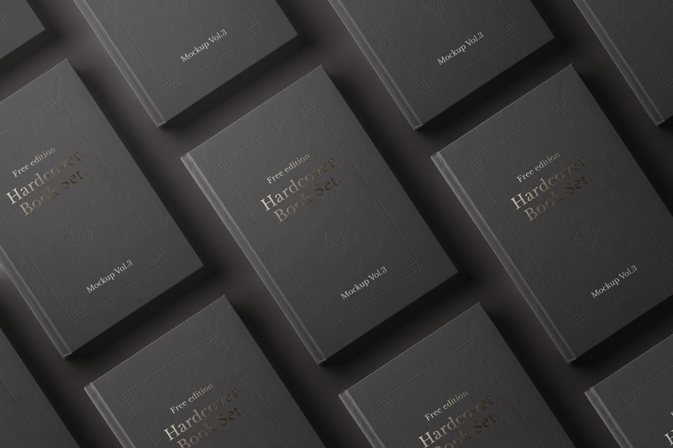 Psd Book Mockup Hardcover Vol3