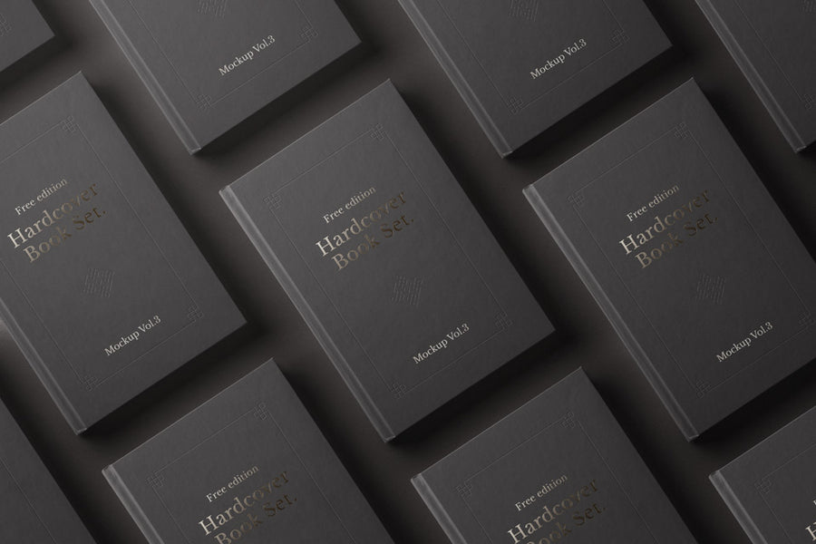 Psd Book Mockup Hardcover Vol3