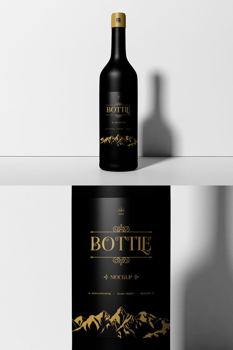 Psd Bottle Mockup 2019