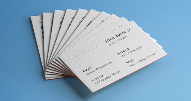 Psd Business Card Brand Mockup Vol4