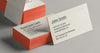 Psd Business Card Brand Mockup Vol6