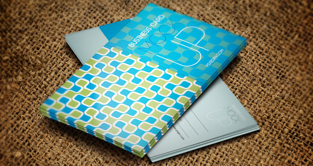 Psd Business Card Mock-Up Vol 1