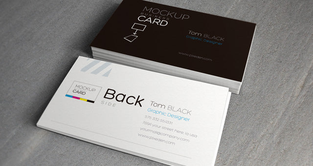 Psd Business Card Mock-Up Vol 2