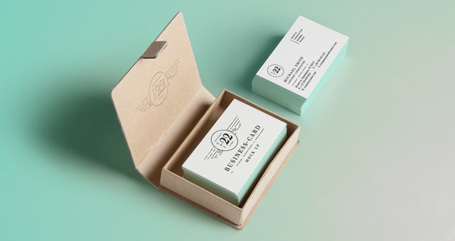 Psd Business Card Mock-Up Vol22