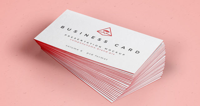 Psd Business Card Mock-Up Vol26