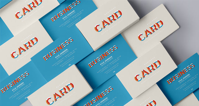 Psd Business Card Mock-Up Vol29