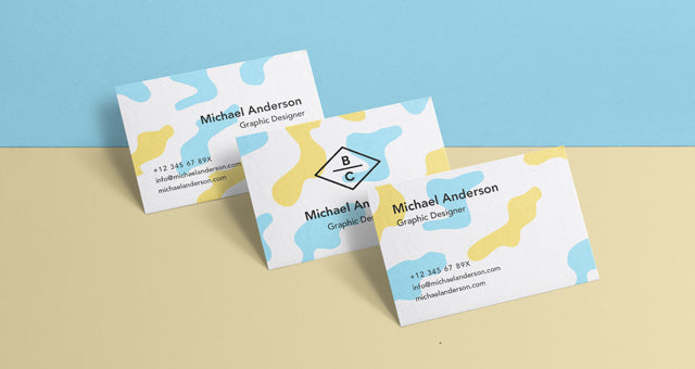 Psd Business Card Mock-Up Vol36