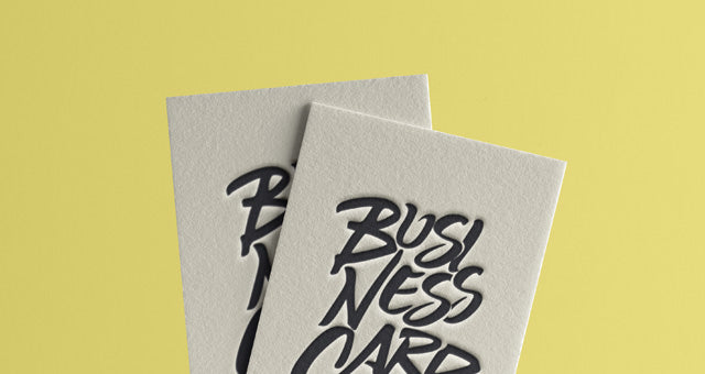 Psd Business Card Mock-Up Vol40