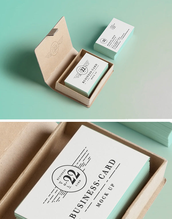 Psd Business Card Mockup #2