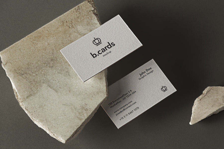 Psd Business Card Mockup Showcase