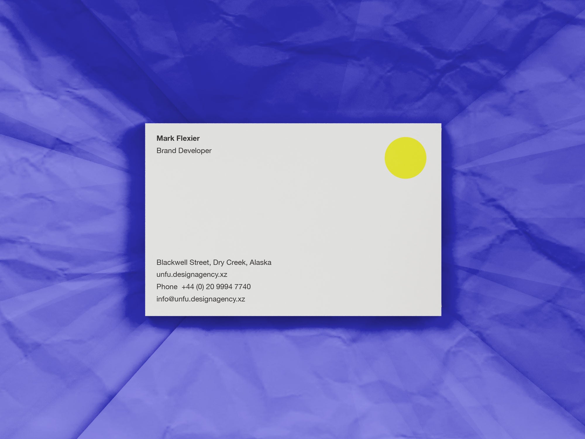 Psd Business Card Mockup