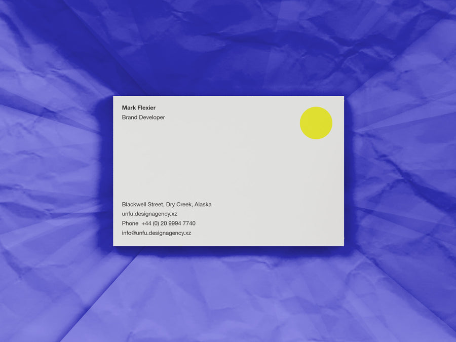Psd Business Card Mockup