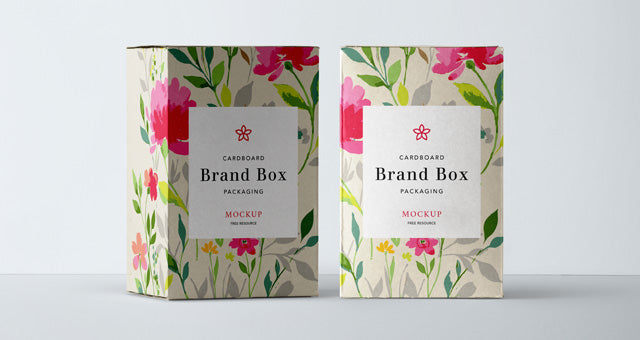 Psd Cardboard Packaging Mockup