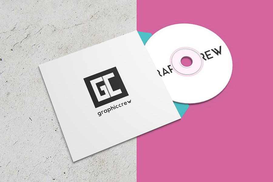 Psd Classic Disc Mockup