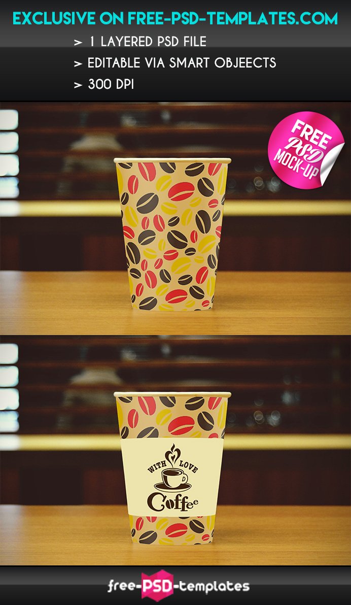 Psd Coffee Cup Mock-Up