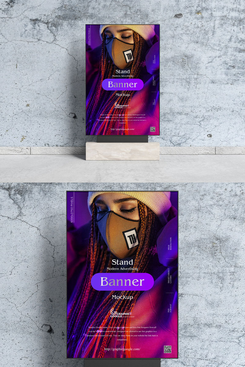 Psd Display Banner Mockup