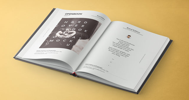 Psd Dust Jacket Book Mockup Vol3