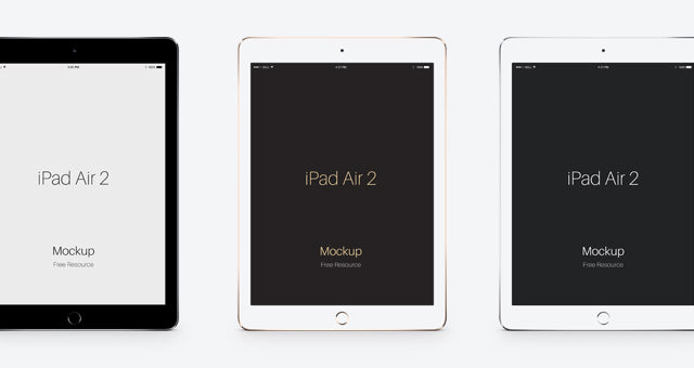 Psd Ipad Air 2 Vector Mockup