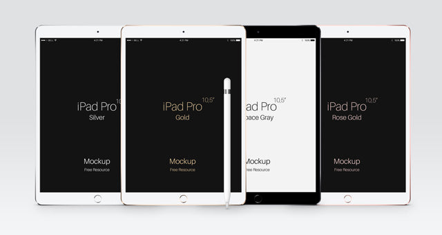 Psd Ipad Pro 10-5 Mockup Template