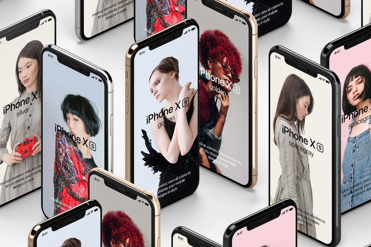 Psd Iphone Xs Max Mockup Vol2