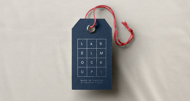 Psd Label Brand Mockup Vol4