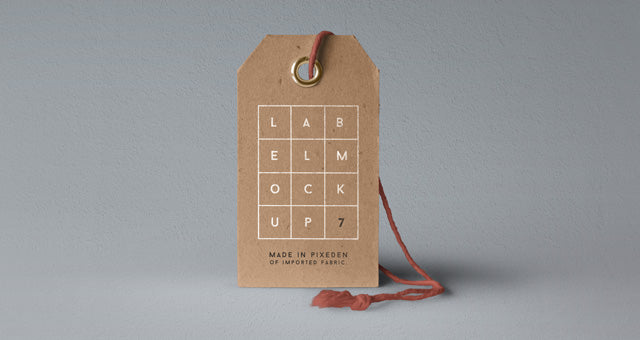 Psd Label Brand Mockup Vol7