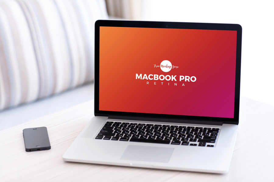 Psd Macbook Pro Retina Mockup 2018