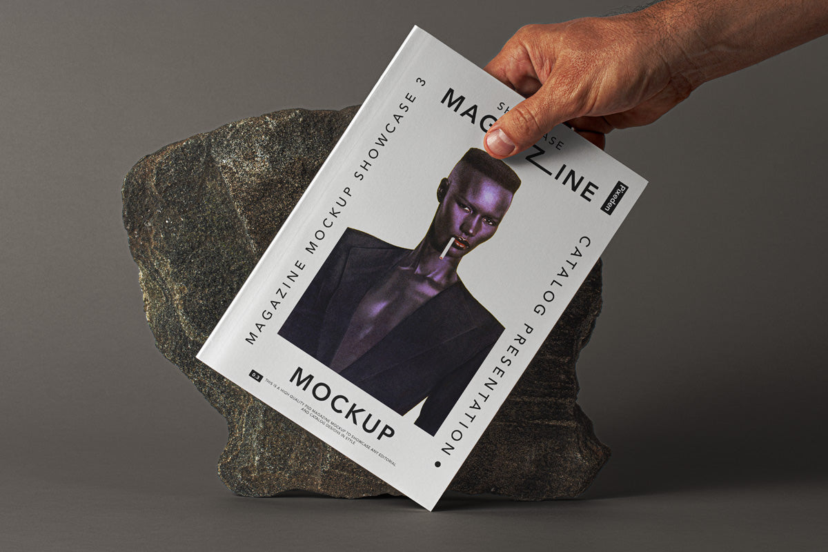 Psd Magazine Mockup Showcase 3