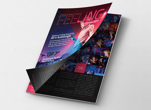 Psd Magazine Mockup