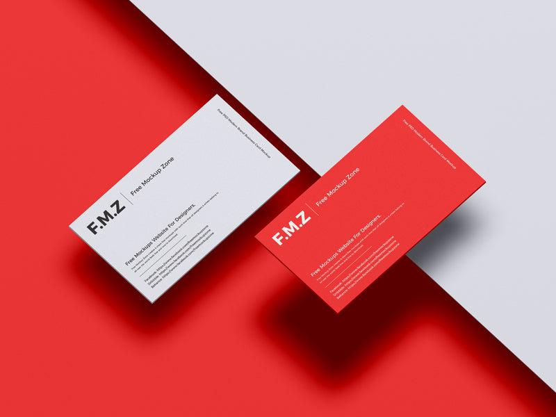 Psd Modern Brand Business Card Mockup