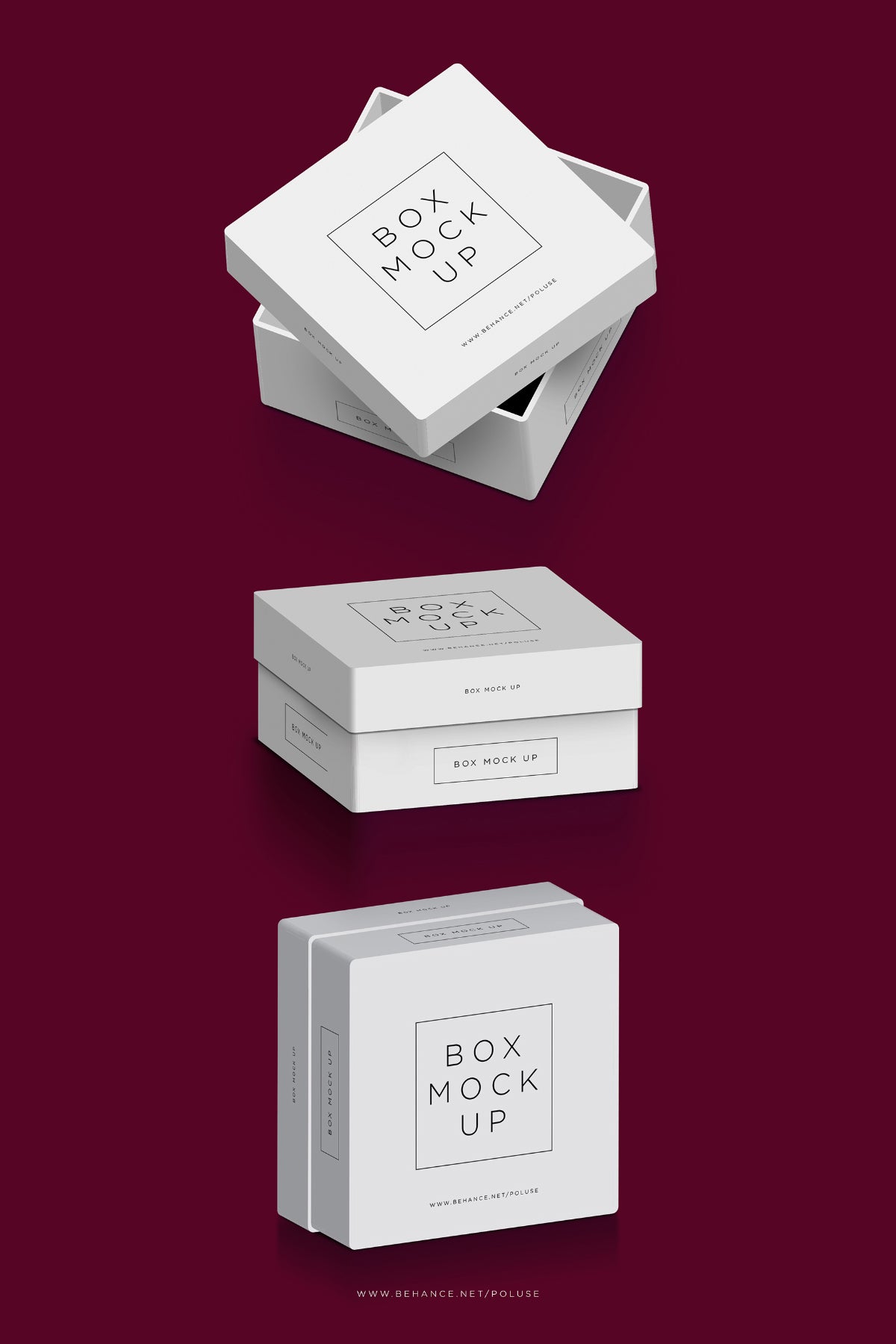 Psd Packaging Box Mockup