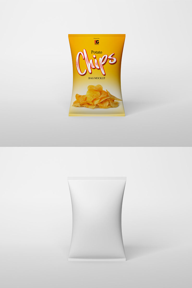Psd Packaging Chips Mockup