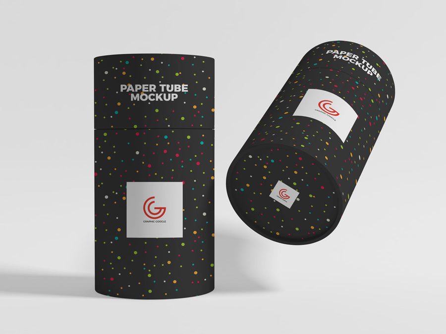Psd Packaging Paper Tube Mockup