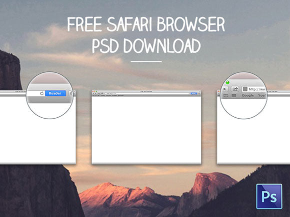 Psd Safari Browser Mockup