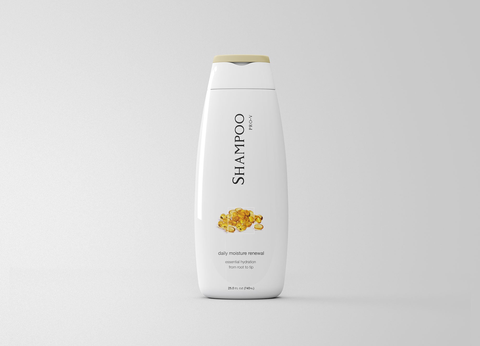 Psd Shampoo Mockup