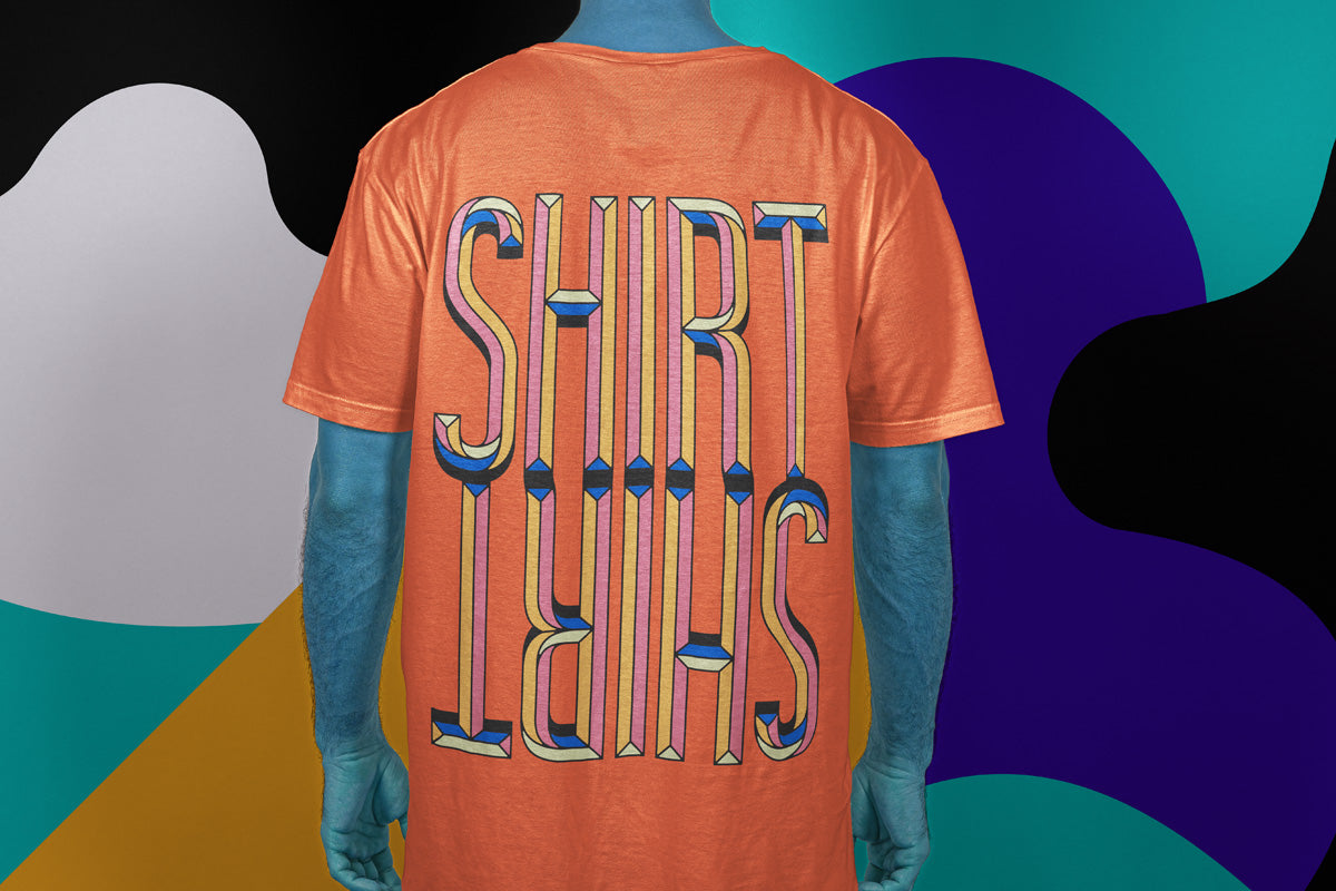 Psd T-Shirt Man Mockup Scene Vol2